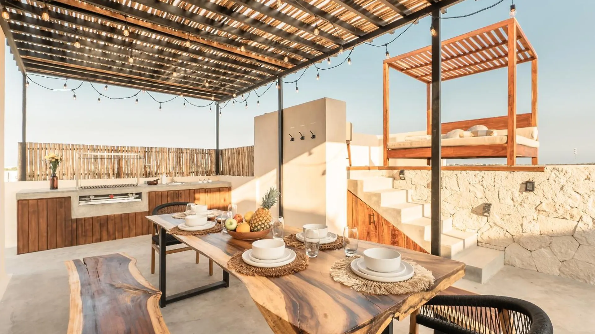 Deluxe 2-Story Penthouse Pool & Bbq Rooftop Tulum 0*,