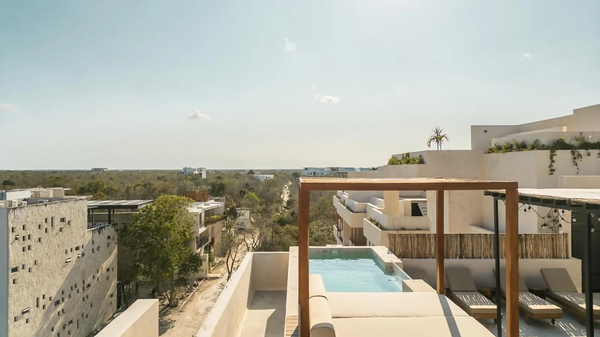 Apartment Deluxe 2-Story Penthouse Pool & Bbq Rooftop Tulum